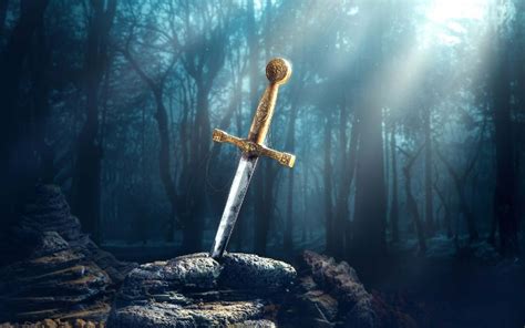Excalibur and Merlin: The Wizard's Connection to the Sword
